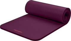 Solana Yoga Mat 1″ Thick w/Nylon Strap for Men & Women – Non Slip Exercise Mat f