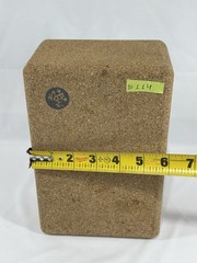 #114 Manduka Cork Yoga Block Exercise 9 Inch