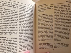 Yoga Dictionary by Ernest Wood 1956 1st Edition Out of Print OOP