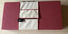 Nike Foldable Foam Yoga/ Fitness Mat With Carry Case Crimson Red Color Cool Find
