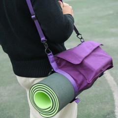 Yoga Mat Bag Carrier Yoga Mat Holder Full-zip Strap Roll Shoulder Bag Adjustable