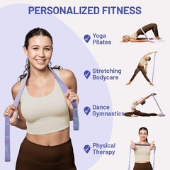 Stretch Strap, MultiLoop for Physical Therapy,Elastic Yoga Stretching Strap f…
