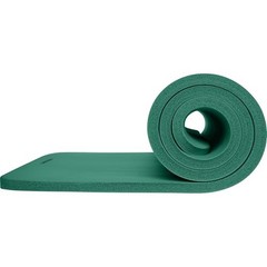 Solana 1″ Thick Yoga Mat w/Nylon Strap – Elm Green – Non 1″