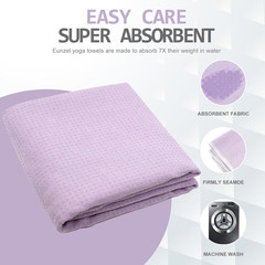 Hot Yoga Towel – Microfiber Non Slip Yoga Mat Towel with Grip Dot Sweat Absorben