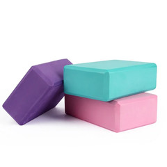 EVA Foam Yoga Block Props Brick Gym Pilates Yoga Column Back Exercise Bodybuildi