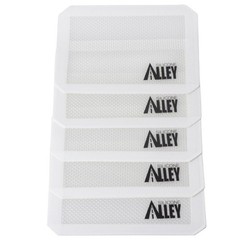 5 Non-stick Silicone Mat Pad, Small Rectangle 5 X 4 Inch, White