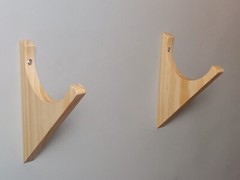 Yoga Mat Holder – Yoga Mat Rack – Classy and Elegant – Handmade from solid wood
