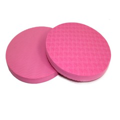 2PC Light Round Yoga Knee Pad Mats Elbow Fitness Sport Pad Non-slip Cushion