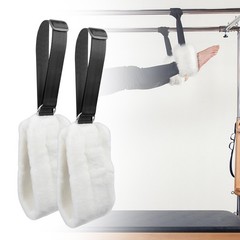 2Pcs Pilates Reformer Straps Fitness Straps Soft Comfortable Support Plush