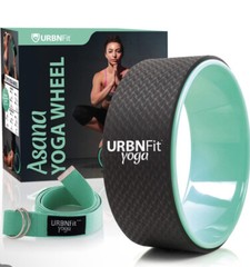 URBNFit Yoga Wheel – 12-Inch Roller Designed for Stretching & Flexibility…..