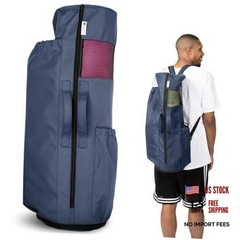 Yoga Mat Bag – for Women and Men, Yoga Bag with Pockets and Adjustable Blue
