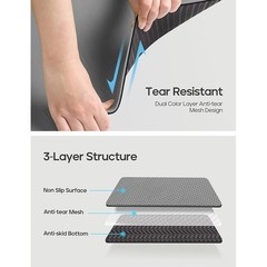 Eco Friendly TPE Yoga Mat Non Slip Alignment System Double Layer Cushioning New