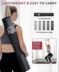 Large Yoga Mat – 72″x36″x6mm 1/4 inch, Extra Wide Non-Slip Exercise Mat for H…