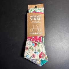 Yoga Mat Strap – BOHO Recycled Cotton Cloth – Colorful NEW!