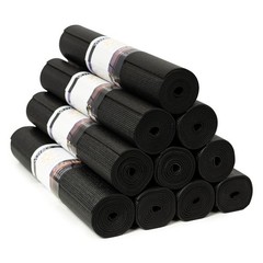 Voyage Yoga Mat, 10 Pack, 72″ x 24″ Professional Studio and Gym Bulk Yoga Mat…