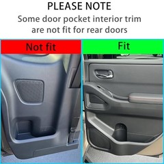 Center Console Liner for Nissan Frontier Accessories 2022 2023 2024 2025 Orange