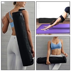 Yoga Mat Bag, Full Zip Exercise Yoga Mat Carrier Bag with Adjustable Strap, W…