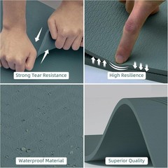 Large Yoga Mat, 72″x36″x2/5″ POE Non-Slip Exercise Mat