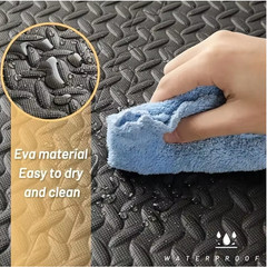 Yoga Mat Fitness Foam Floor Tile Protection Pad 16 pcs Luxury Premium Non Slip