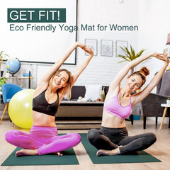 Non-Slip 3mm Yoga Mat – Durable PVC Fitness Pad for Home & Gym Workouts