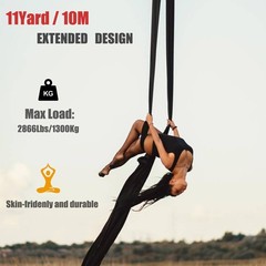 Zyosjk Aerial Silks 11 Yards Aerial Silks For Home Aerial Yoga Swing Aerial