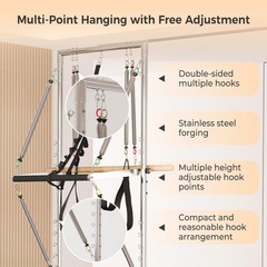 Pilates Reformer for Home Gym Solid Wood Pilates Reformer Machine with Springs
