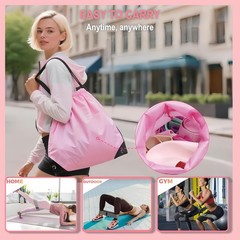 Eco-Friendly Pilates Equipment Set with Booty Bands & Figure 8 Resistance Band