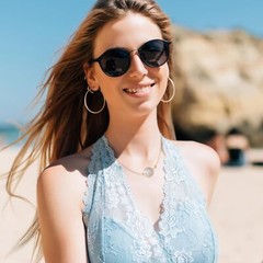 Long Pearl Necklaces for Women Men Multilayer Cream White Faux luster
