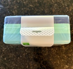 Gaiam Yoga Supportive Foam Block Soft Pilates Meditation Blue 9x6x4 NEW