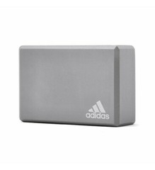 Adidas High Density Foam Yoga Block Support and Deepen Poses Gray 9″×6″×3″