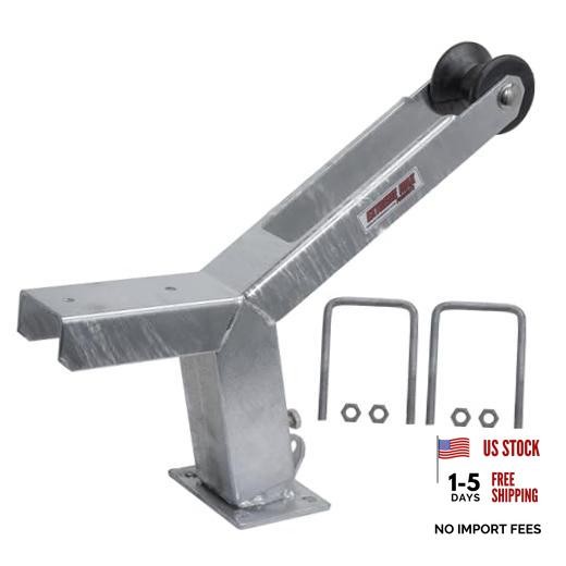 3006.6895 Adjustable Height Notched Fits 3″W x 4″H Trailer Frames Galvanized