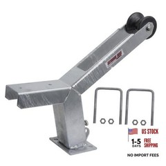 3006.6895 Adjustable Height Notched Fits 3″W x 4″H Trailer Frames Galvanized