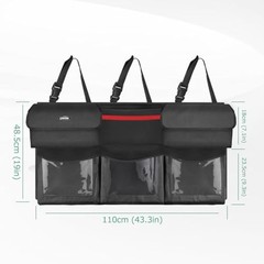 Trunk Organizer for Car – Hanging Car Organizer – 6 Large Regular – 43.3x19in