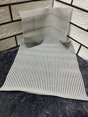 Multipurpose PVC grip mat Odor Free Hand Washable Grey Color Pack of 1 Free Pos
