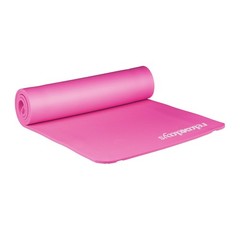 Relaxdays Yoga Mat Pilates Aerobic Exercise Gym Exercise Mat 10 mm Thick, Mailer