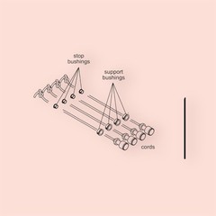 Aero Pilates Reformer Stop And supporting Bushings 1 Set Of 4