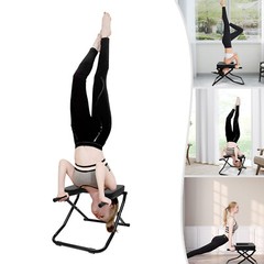 Yoga Headstand Chair Bench for Inversion Exercises & Core Strength