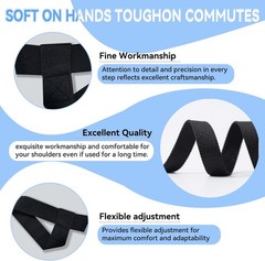 ADJUSTABLE YOGA MAT STRAP CARRIER Thick Wide Travel Gym Carrying Dual Function