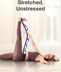 Tumaz Multi – Loops Strap – 10 Loops Non-Elastic Yoga Strap – One Size Fits All