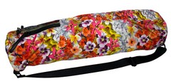 Rebecca Minkoff Yoga Mat Pilates Gym Shoulder Bag Tropical Floral Quilted NWOT!
