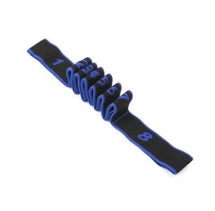 Yoga Stretch Strap with Loops Resistance Band Pilates Fitness Trainer