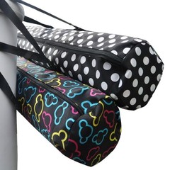 Yoga Mat Bag with Smooth Zippers Wide Strap Functional Yoga Mat Storage Pockets