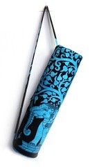 Indian Tie Dye Elephant Yoga Mat Carrier Mandala Large Bag With Shoulder Strap