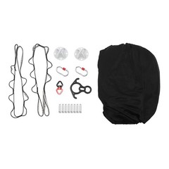 10M Premium Aerial Silks Equipment Yoga Pilates Swing Aerial Yoga Antigravity US