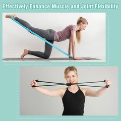 Pilates Equipment Kit for Home Workout, Pilates Ring and Set for , 14” Circl…