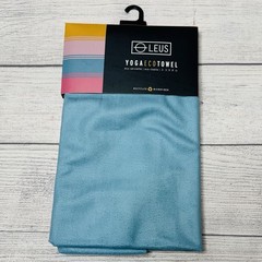 Leus Yoga Eco Towel Zuma Microfiber Antimicrobial Yellow Pink Blue Stripe 68×24