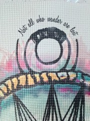 Not All Who Wander Are Lost Dreamcatcher Yoga Mat La Vie Boheme Yoga Rare HTF