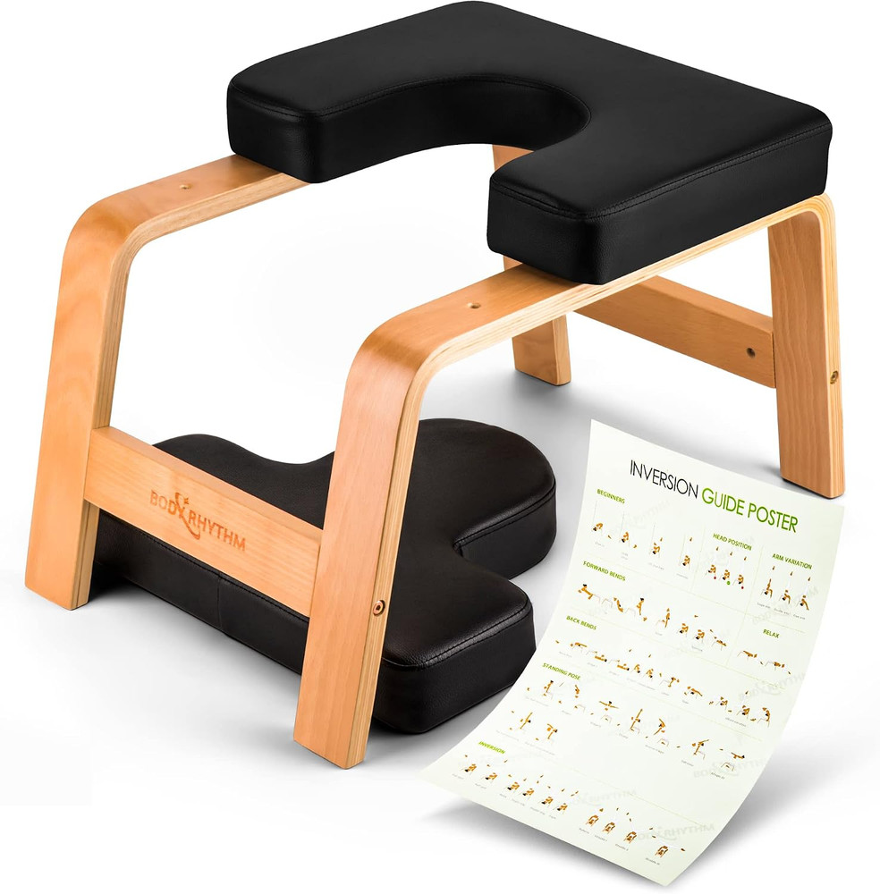 Yoga Headstand Bench – Inversion Chair for Stress Relief & Home Workouts