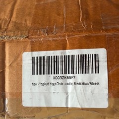 Yogikuti Iyengar Yoga Chair Metal Pune Backbend Prop NIB Meditation Fitness
