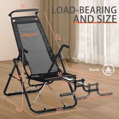 BODYRHYTHM Core & Ab Lounge Workout Chair, an Fitness System for Muscle Activ…
